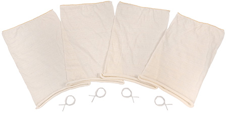 [026509063773] Allen 6598 Colorado Deer Quarter Game Bags Natural Poly Cotton Blend 4 Bags