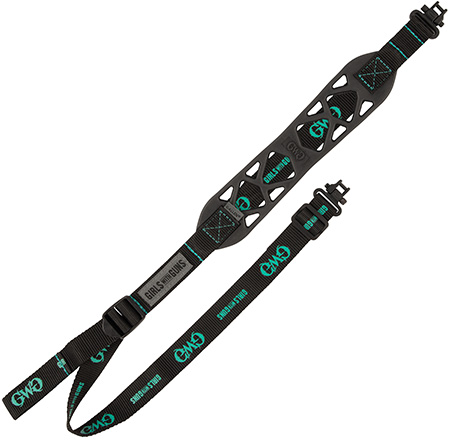 [026509062653] Girls With Guns 8274 Black Label  Black Rubber 22.50"-39" OAL Adjustable