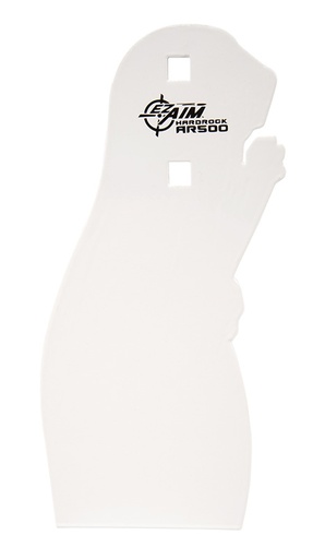 [026509062479] EZ-Aim 15572 Shooting Silhouette  Prairie Dog 0.38" Thickness White