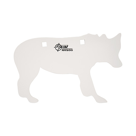 [026509062493] EZ-Aim 15574 Shooting Silhouette  Coyote 0.38" Thickness White