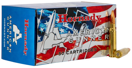 [090255809671] Hornady 80967 American Gunner  308Win 155gr Hollow Point Boat Tail 50 Per Box/10 Case