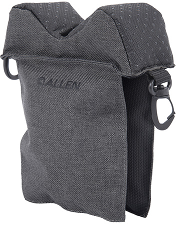 [026509053897] Allen 21923 Eliminator Window Prefilled Front Bag, Gray Polyester, Tacky Grip Bottom, Weighs 0.17 lbs., 5.50" L x 7" H