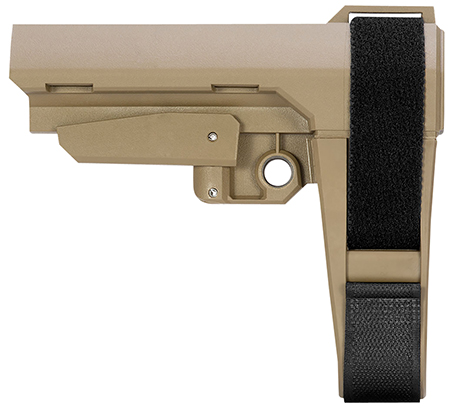 [699618783421] SB Tactical SBA3X02SB SBA3 X Flat Dark Earth Adjustable Synthetic AR-Platform