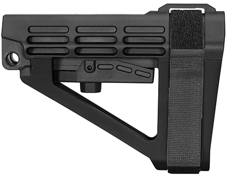 [699618783452] SB Tactical SBA4X01SB SBA4 X Black Adjustable Synthetic AR-Platform