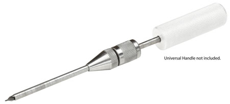 [090255705720] Hornady 398112 Flash Hole Deburr Tool Multi Caliber Steel