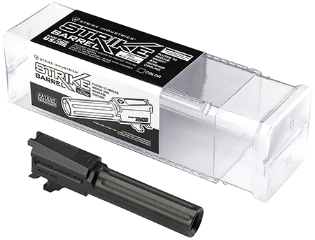 [793811765472] Strike Industries P365BARREL P365  9mm Luger 3.10" Fluted Black Nitride Steel, Fits Sig P365