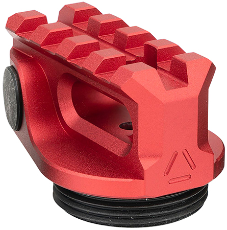 [793811765311] Strike Industries ARPSARED Picatinny Stock Adapter  Red Anodized for AR-Platform