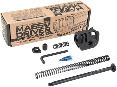 [793811765199] Strike Industries G5MDCOMPS Mass Driver Compensator Black for Glock 17 Gen 5