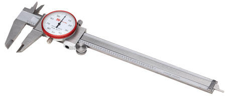 [090255050752] Hornady 050075 Dial Caliper  Silver Multi Caliber Stainless Steel Includes Storage Case