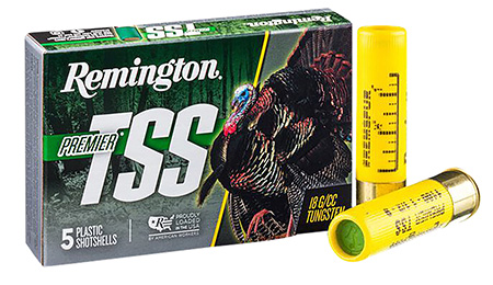 [047700530703] Remington Ammunition 28063 Premier TSS Turkey 20 Gauge 3" 1 1/2 oz Tungsten 7 Shot 5 Per Box/ 10 Cs