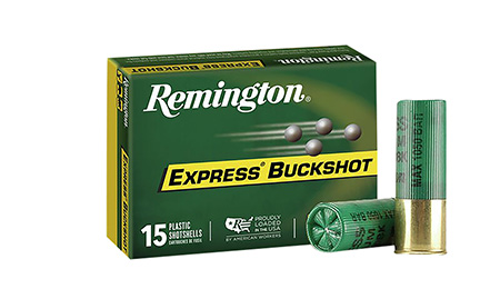 [047700320601] Remington Ammunition 26876 Express Buckshot 12Gauge 2.75" 00Buck Shot 15 Per Box/5 Case
