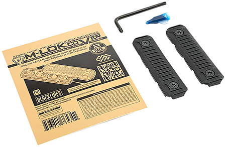 [793811765342] Strike Industries AR-CM-COVER-L-BK Cable Management Cover Long 3.14"L Black Polymer for M-Lok