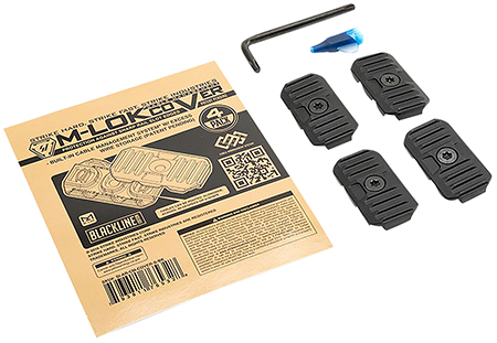 [793811765328] Strike Industries AR-CM-COVER-S-BK Cable Management Cover Short 1.57"L Black Polymer for M-Lok