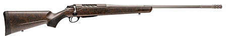 [082442943503] Tikka JRTXRBS382 T3x Lite Full Size 6.5 Creedmoor 3+1 24.30" Stainless Fluted Threaded Barrel, Drilled  &  Tapped Stainless Steel Receiver, Orange Webbed Black Roughtech Synthetic Stock