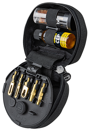 [014895075302] Otis FG753G 3-Gun Competition Cleaning Kit Multi-Caliber 12 Gauge Firearm Type Universal Bronze Bristle