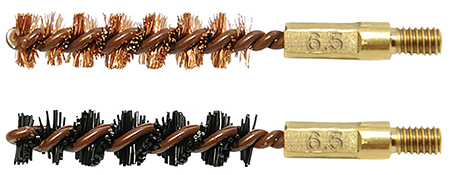 [014895005866] Otis FG265NB Bore Brush Set  6.5mm/264/260 Cal 8-32" Thread 2" Long Bronze/Nylon Bristles 2 Per Pkg