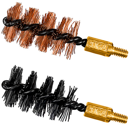 [014895002537] Otis FG520NB Bore Brush Set  20 Gauge Shotgun Firearm 2" Long Bronze/Nylon Bristles 2 Per Pkg