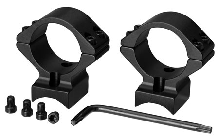 [023614038115] Browning 12338 T-Bolt Integrated Scope Mount/Ring Combo Matte Black 1" Low