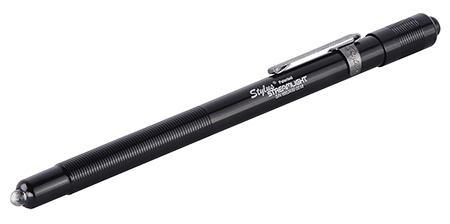 [080926650060] Streamlight 65006 Stylus PenLight  Black Anodized 2 Lumens Red LED
