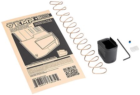 [793811764345] Strike Industries EMPP320 Enhanced Magazine Plate  Enhanced Magazine Plate Extended +5rd 9mm Luger Black Polymer for Sig P320