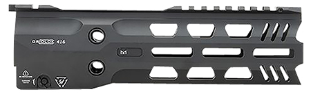 [793811764710] Strike Industries GRIDLOK-416-FD-9 GridLok Full Duty With Quick Detach System 9"L 1.57"D M-LOK Black Aluminum for HK 416, HK MR556, M27 IAR