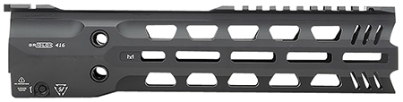 [793811764680] Strike Industries GRIDLOK-416-L-11 GridLok Lightspeed With Quick Detach System 11"L 1.57"D M-LOK Black Aluminum for HK 416, HK MR556, M27 IAR