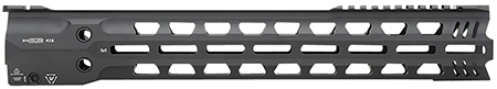 [793811764703] Strike Industries GRIDLOK-416-L-16 GridLok Lightspeed With Quick Detach System 16"L 1.57"D M-LOK Black Aluminum for HK 416, HK MR556, M27 IAR