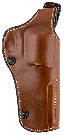 [601299021310] Galco PHX334 Phoenix  OWB Tan Leather Belt Slide Fits Ruger GP100 Fits S&W L Frame Right Hand
