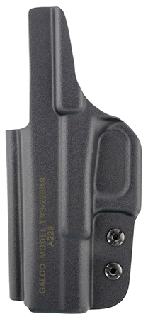 [601299020870] Galco TR3226RB Triton 3.0 OWB Black Leather UniClip/Stealth Clip Fits Glock 19 Gen1-5 Fits Glock 32 Fits Glock 23 Gen2-5 Right Hand
