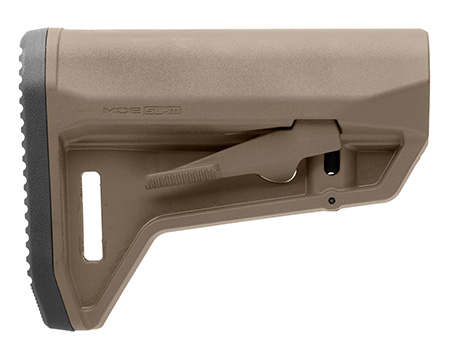 [840815138075] Magpul MAG1242-FDG MOE SL-M Carbine Stock Flat Dark Earth Synthetic for Mil-Spec AR-Platform