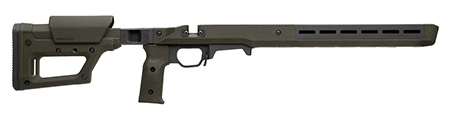 [840815137931] Magpul MAG1199-ODG Pro 700 Lite SA OD Green Adjustable Synthetic Stock with Aluminum Chassis  &  Interchangeable Grips for Remington 700 Short Action Ambidextrous