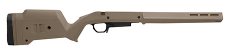 [840815137986] Magpul MAG1207-FDE Hunter American Stock Flat Dark Earth Adjustable Synthetic Stock with Aluminum Chassis for Short Action Ruger American Right Hand Includes STANAG Mag Well