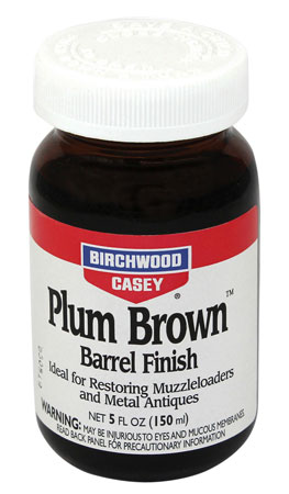 [029057141306] Birchwood Casey 14130 Plum Brown Barrel Finish 5 oz. Bottle