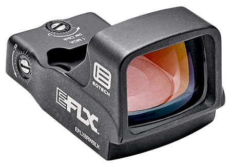 [672294700067] Eotech EFLX6RWBLK EFLX Mini Reflex Sight  Matte Black 1 x 6 MOA Red Dot