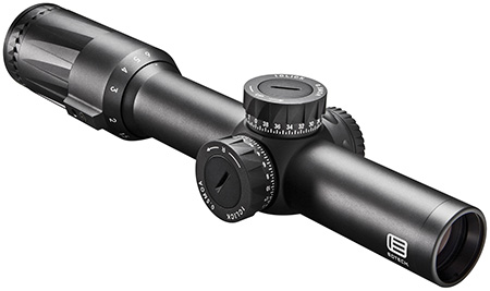[672294110231] Eotech VDU16FFSR3G Vudu FFP Black Hardcoat Anodized 1-6x 24mm 30mm Tube Illuminated Green SR3-MOA Reticle Features Throw Lever