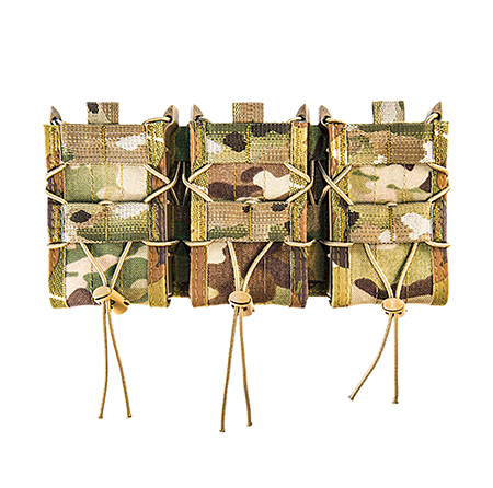 [849954019863] High Speed Gear 45TA00MC TACO Shingle Mag Pouch Triple MultiCam Nylon MOLLE Compatible w/ Rifle