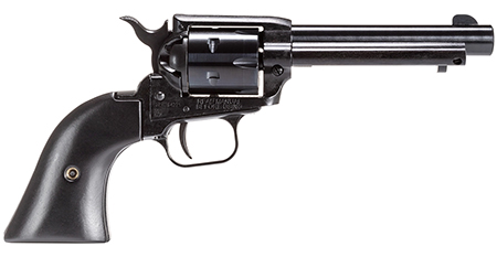 [727962707081] Heritage Mfg RR22B4-BBK Rough Rider  22 LR 6 Shot 4.75" Black Oxide Alloy Steel Barrel, Black Zinc Alloy Frame, Black Oxide Cylinder, Black Laminate Wood Grip
