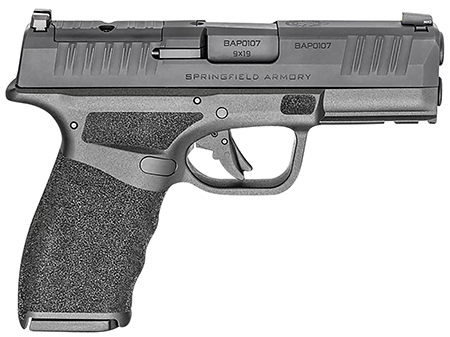 [706397956578] Springfield Armory HCP9379BOSP Hellcat Pro OSP Compact 9mm Luger 17+1 3.70" Black Melonite Steel Barrel  &  Optic Ready/Serrated Slide, Black Polymer Frame w/Picatinny Rail, Textured Grip
