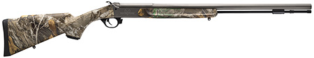 [040589029658] Traditions CR841104421 NitroFire VAPR 50 Cal 209 Primer 26" Gray Cerakote Fluted  &  Tapered Barrel, Drilled  &  Tapped Receiver, Realtree Edge Fixed Synthetic Stock