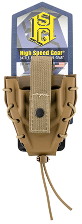 [849954004265] High Speed Gear 11DCK0CB TACO Handcuff Holder Kydex Coyote Brown 2" U-Mount