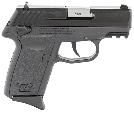 [810099570007] SCCY Industries CPX1CBBKG3 CPX-1 Gen3 9mm Luger 10+1 3.10" Black Polymer w/Picatinny Rail Serrated Black Nitride SS Slide Black Polymer Grip