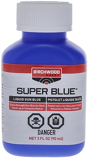 [029057134254] Birchwood Casey 13425 Super Blue Liquid 3 oz. Bottle