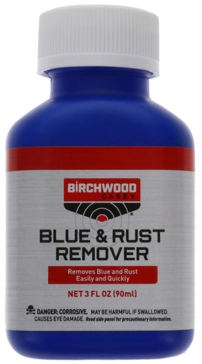 [029057161250] Birchwood Casey 16125 Blue  &  Rust Remover 3 oz. Bottle