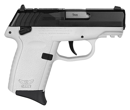 [810099570854] SCCY Industries CPX1CBWTRDRG3 CPX-1 Gen3 RDR 9mm Luger 10+1 3.10" White Polymer w/Picatinny Rail Serrated Black Nitride SS Slide White Polymer Grip