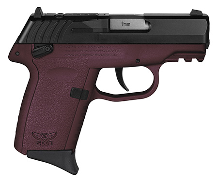 [810099570878] SCCY Industries CPX1CBCRRDRG3 CPX-1 Gen3 RDR 9mm Luger 10+1 3.10" Crimson Red Polymer w/Picatinny Rail Serrated Black Nitride SS Slide Crimson Red Polymer Grip