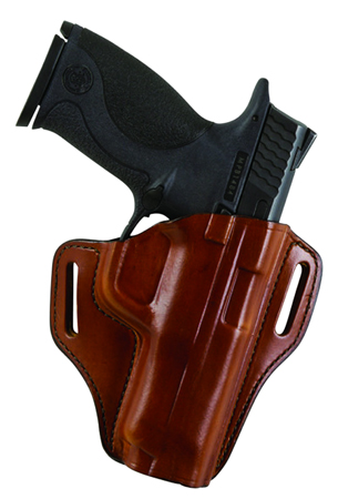 [013527239440] Bianchi 23944 57 Remedy  OWB Size 10A Tan Leather Belt Slide Fits Colt 1911 Officer Right Hand