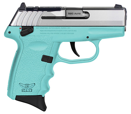 [810099571530] SCCY Industries CPX4TTSBRDRG3 CPX-4 RD 380 ACP 10+1 2.96" SCCY Blue Polymer/Serrated Stainless Steel Slide/Finger Grooved SCCY Blue Polymer Grip