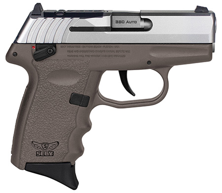 [810099571561] SCCY Industries CPX4TTDERDRG3 CPX-4 RD 380 ACP 10+1 2.96" Flat Dark Earth Polymer/Serrated Stainless Steel Slide/Finger Grooved Flat Dark Earth Polymer Grip