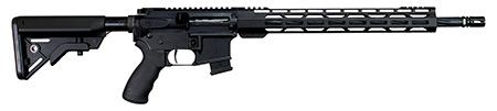 [819511022063] Alexander Arms RTA17BL Tactical  17 HMR 10+1 18" Black  Fluted/Threaded Barrel, Picatinny Rail Black Aluminum Receiver, Black B5 Bravo Synthetic Stock