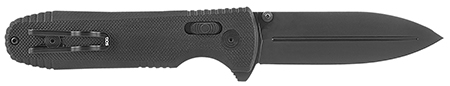 [729857013284] S.O.G SOG12610557 Pentagon XR LTE 3.60" Folding Spear Point Graphite TiNi Cryo CTS XHP Blade/Black G10 Handle Includes Belt Clip